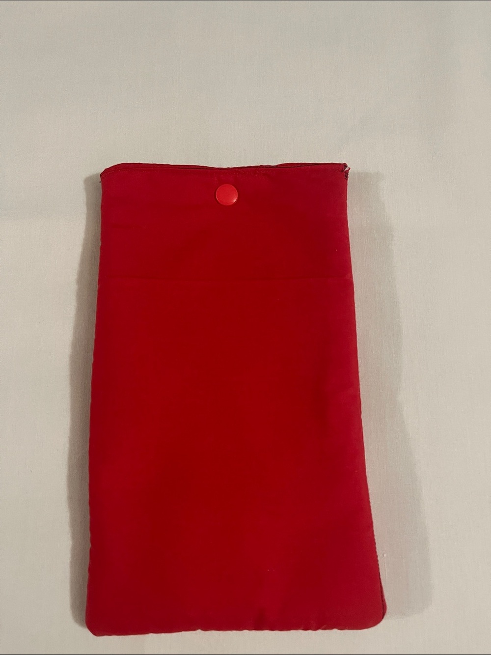 Red Women's Pencil/markers/pen holder. Classic Solid Style